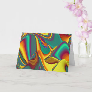 Spring Summer Autumn Flowers Magic Card