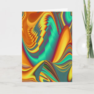 Spring Summer Autumn Flowers Magic Card