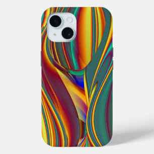 Spring Summer Autumn Flowers Magic iPhone 15 Case