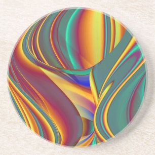 Spring Summer Autumn Flowers Magic Coaster