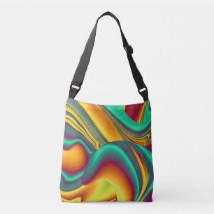 Spring Summer Autumn Flowers Magic Crossbody Bag