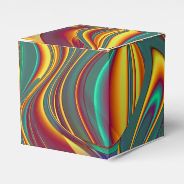 Spring Summer Autumn Flowers Magic Favour Box (Front Side)