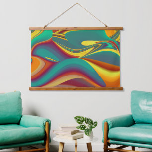 Spring Summer Autumn Flowers Magic Hanging Tapestry