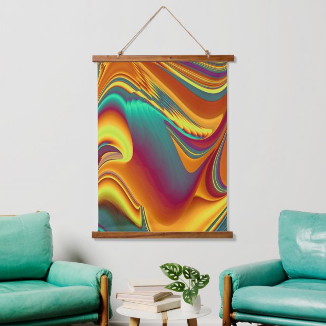 Spring Summer Autumn Flowers Magic Hanging Tapestry (Living Room)