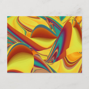 Spring Summer Autumn Flowers Magic Holiday Postcard