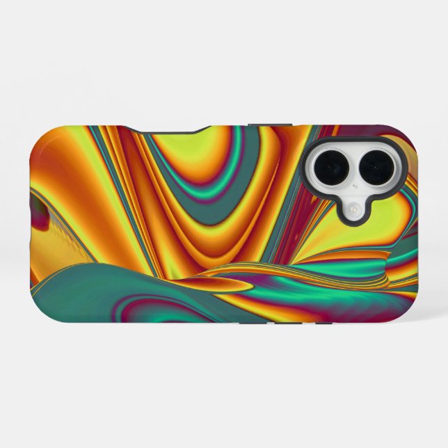 Spring Summer Autumn Flowers Magic iPhone 16 Case (Back Horizontal)