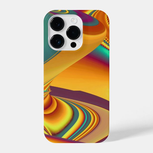 Spring Summer Autumn Flowers Magic iPhone Case (Back)