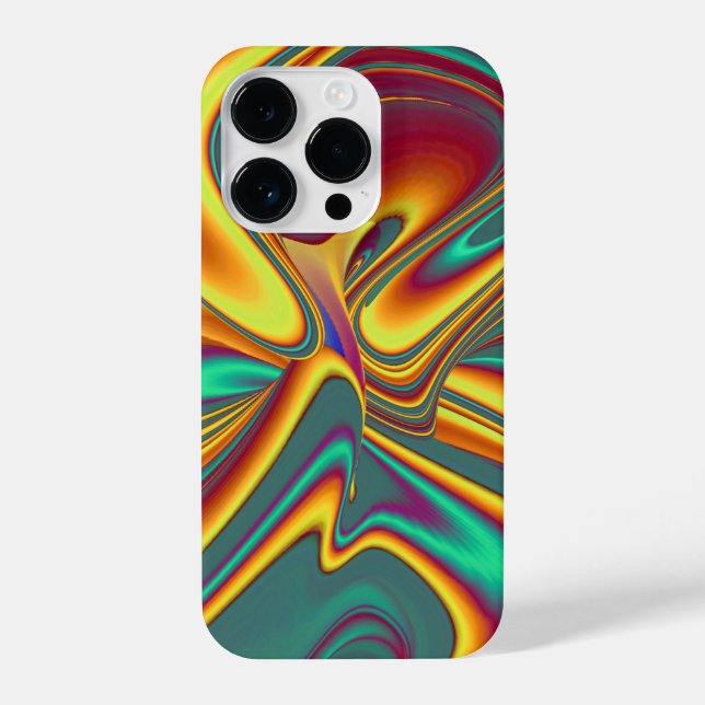 Spring Summer Autumn Flowers Magic iPhone Case (Back)