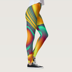 Spring Summer Autumn Flowers Magic Leggings
