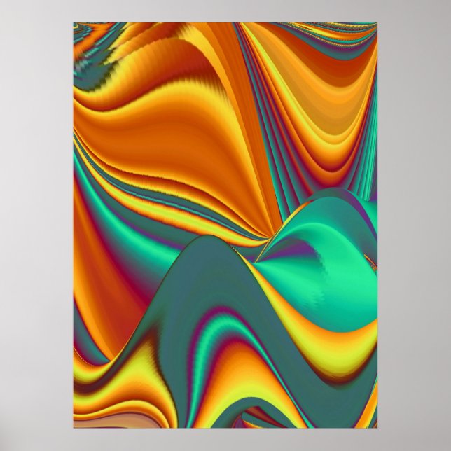 Spring Summer Autumn Flowers Magic Poster (Front)