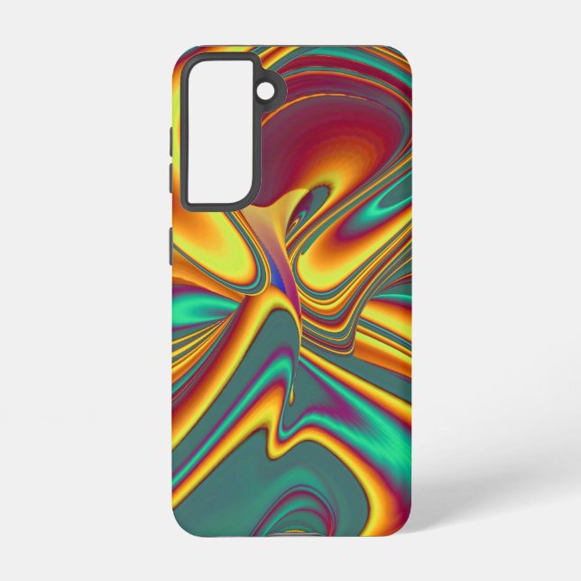 Spring Summer Autumn Flowers Magic Samsung Galaxy S21 Case (Back)