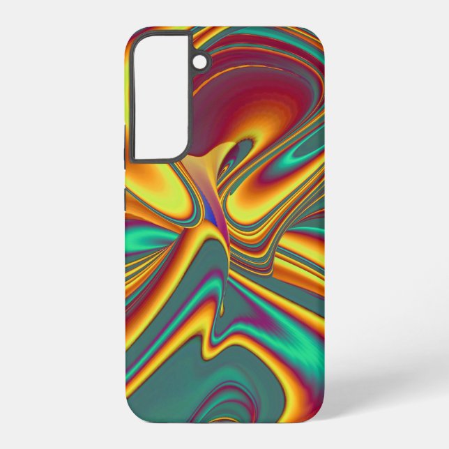 Spring Summer Autumn Flowers Magic Samsung Galaxy S22+ Case (Back)
