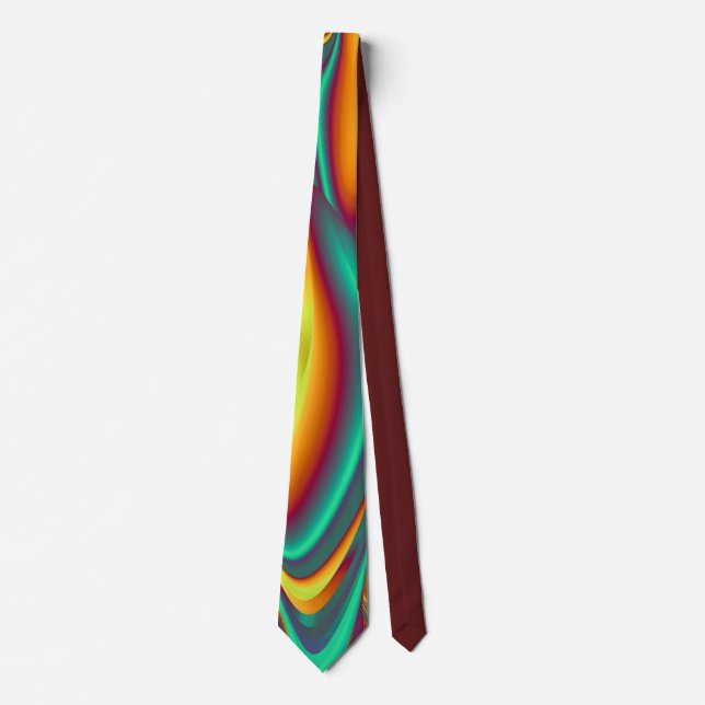 Spring Summer Autumn Flowers Magic Tie (Front)