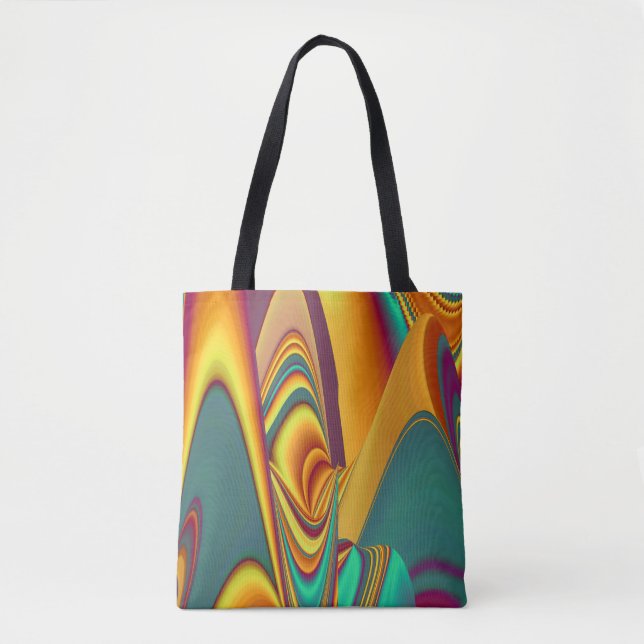 Spring Summer Autumn Flowers Magic Tote Bag (Front)