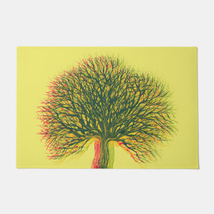 Spring Summer Autumn Winter Tree #2 Doormat