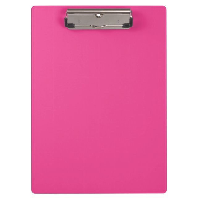Spring Summer Colour Beetroot Purple Clipboard (Front)