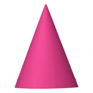 Spring Summer Colour Beetroot Purple Party Hat