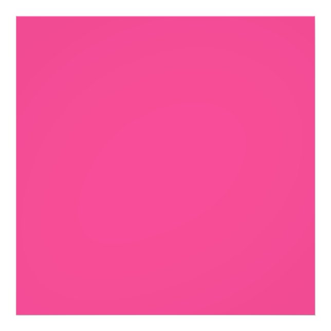 Spring Summer Colour Beetroot Purple Photo Print (Front)