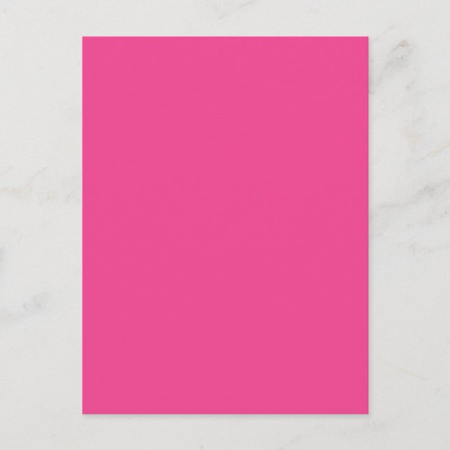 Spring Summer Colour Beetroot Purple Postcard (Front)