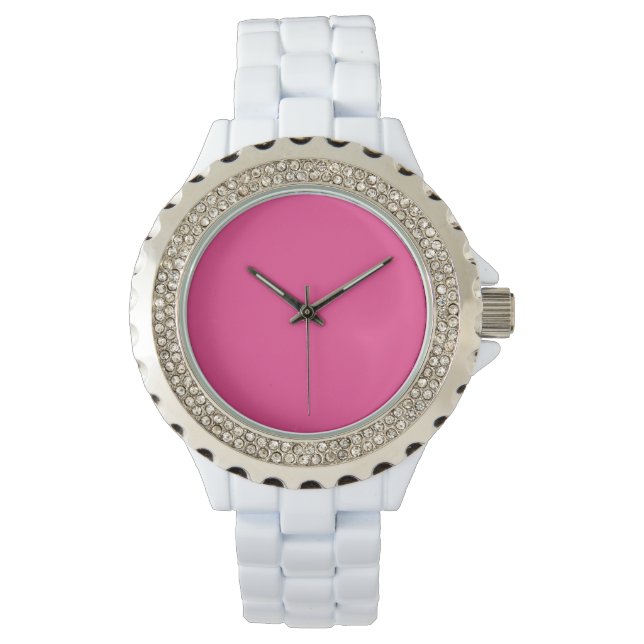 Spring Summer Colour Beetroot Purple Watch (Front)
