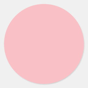 Spring Summer Colour Crystal Rose Classic Round Sticker