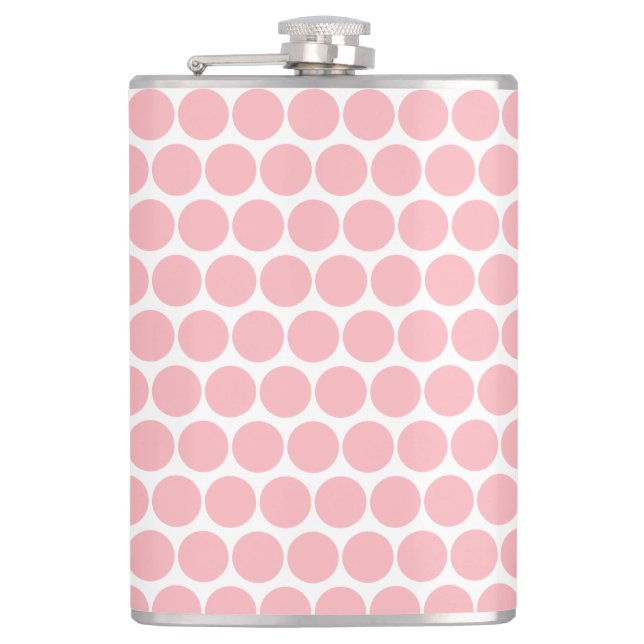 Spring Summer Colour Crystal Rose Hip Flask (Front)