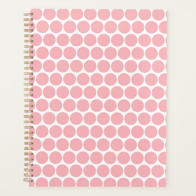Spring Summer Colour Crystal Rose Planner (Front)
