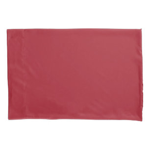 Spring Summer Colour Fiery Red Pillowcase