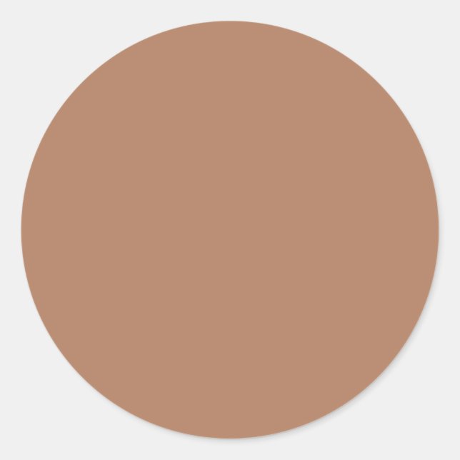 Spring Summer Colour Macchiato Classic Round Sticker (Front)