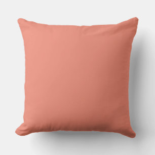 Spring Summer Colour Peach Pink Cushion