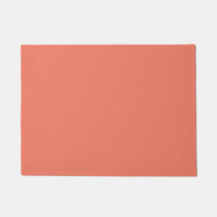 Spring Summer Colour Peach Pink Doormat