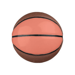 Spring Summer Colour Peach Pink Mini Basketball