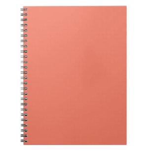 Spring Summer Colour Peach Pink Notebook