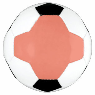 Spring Summer Colour Peach Pink Soccer Ball