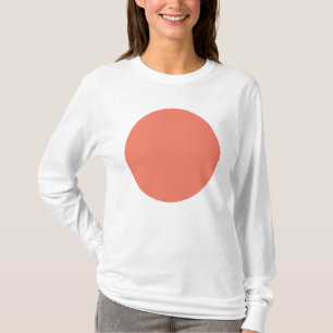 Spring Summer Colour Peach Pink T-Shirt