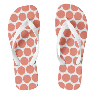 Spring Summer Colour Peach Pink Thongs