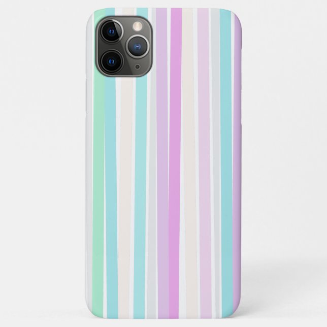 Spring summer colours in stripes Case-Mate iPhone case (Back)