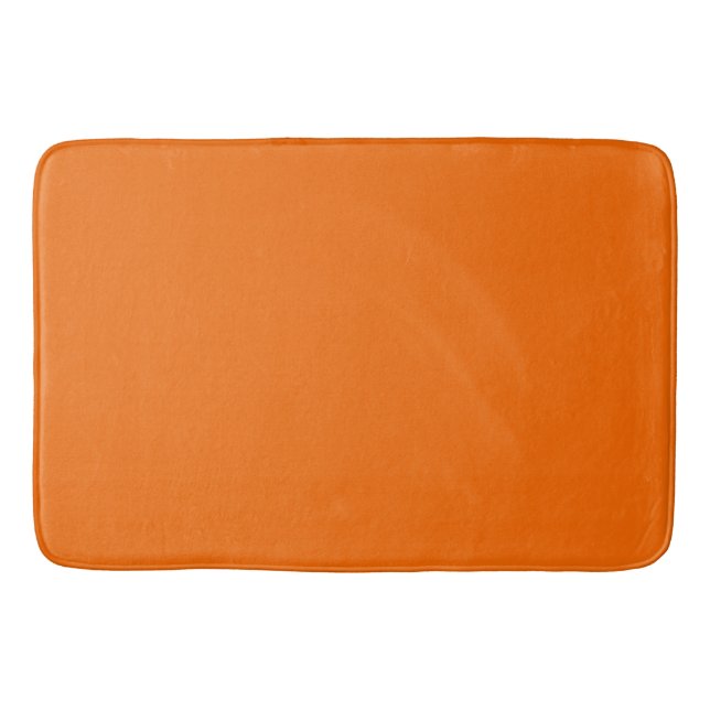 Spring Summer Colours Tangelo Bath Mat (Front)