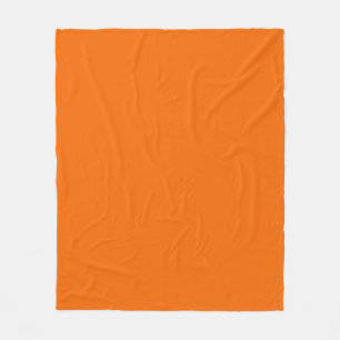 Spring Summer Colours Tangelo Fleece Blanket