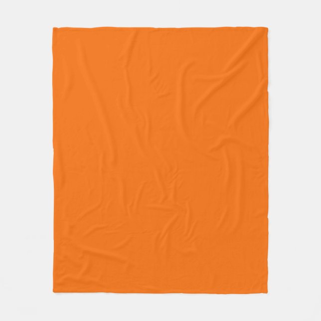 Spring Summer Colours Tangelo Fleece Blanket (Front)