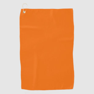 Spring Summer Colours Tangelo Golf Towel