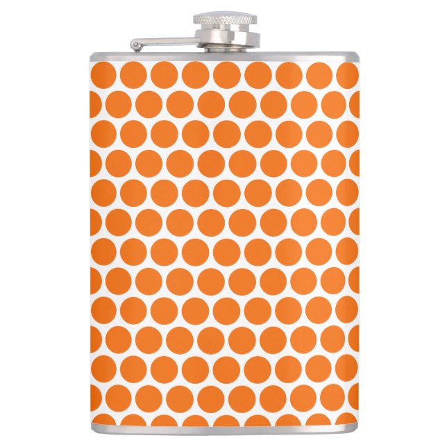 Spring Summer Colours Tangelo Hip Flask (Front)