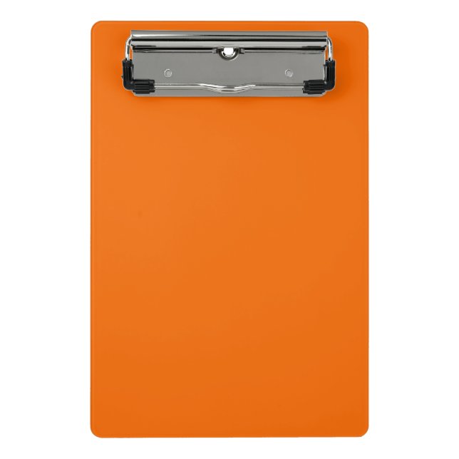 Spring Summer Colours Tangelo Mini Clipboard (Front)
