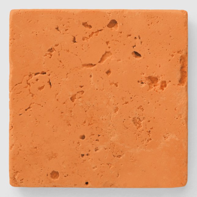 Spring Summer Colours Tangelo Stone Coaster (Front)
