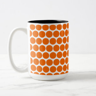 Spring Summer Colours Tangelo Two-Tone Coffee Mug