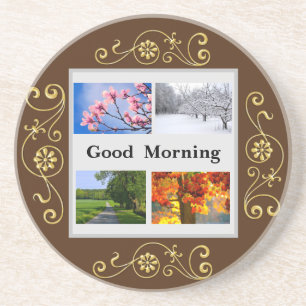 spring / summer / fall / winter collection coaster