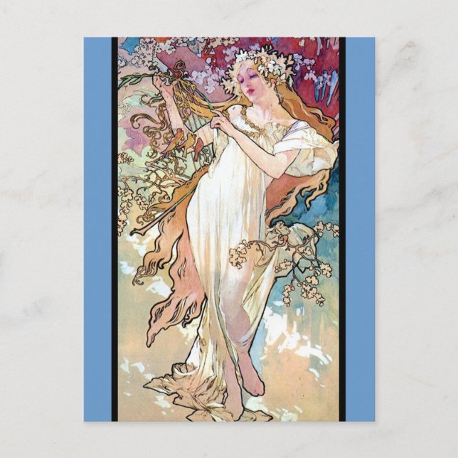 Spring Summer Fall Winter Postcard (Front)