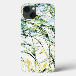 Spring summer nature flower sprout design art iPhone 13 case