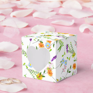Spring Summer Wild flowers Favour Box