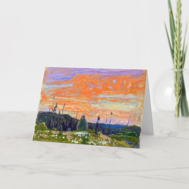 Spring Sunset, Algonquin Park | Tom Thomson | Card (Front)